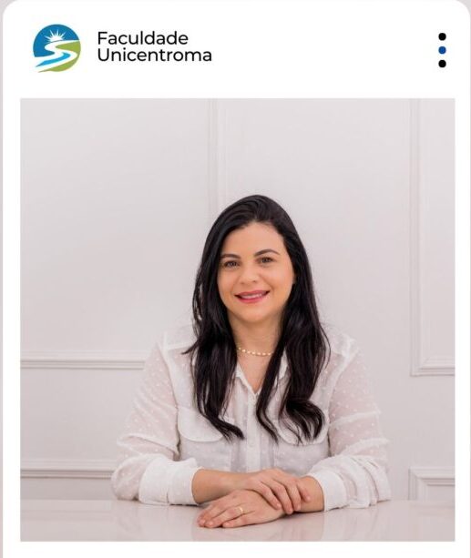 Coordenadora Paulierica Carvalho, foi aprovada no Mestrado em Saúde Pública da UFNT.